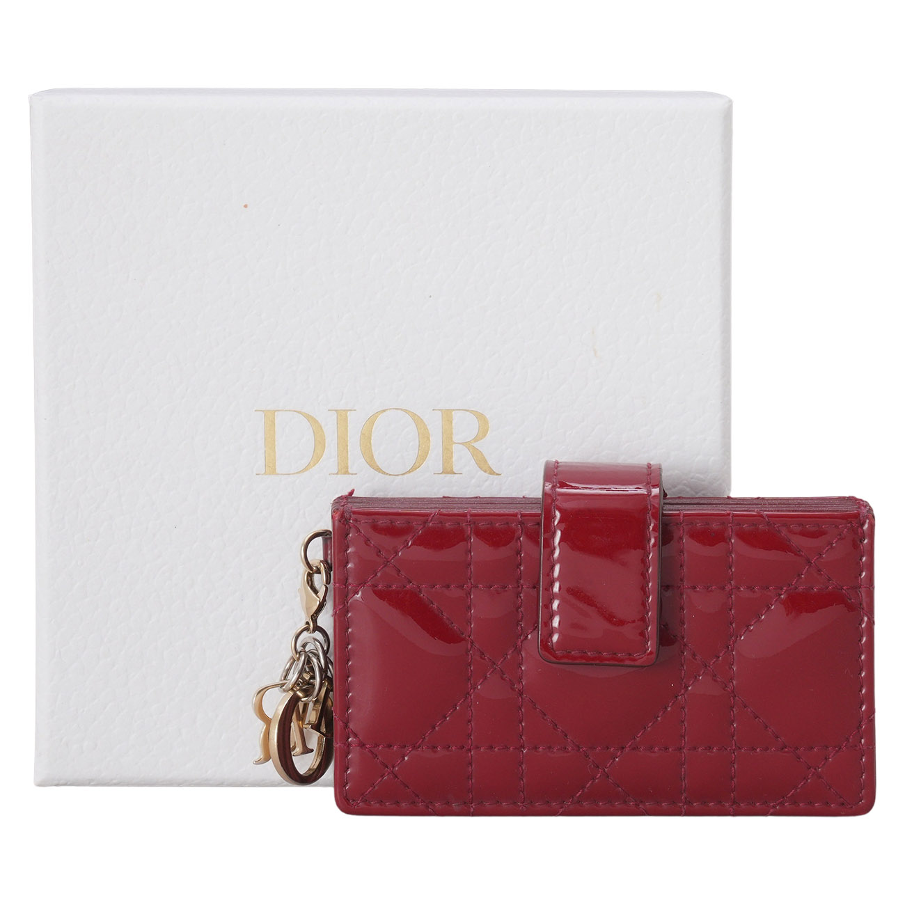 CHRISTIAN DIOR(USED)디올 아코디언 카드지갑